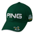 ピン（PING）帽子 サングラスホルダーキャップ HW-U2509 ｻﾝｸﾞﾗｽHCAP GN 38500