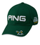 ピン（PING）帽子 サングラスホルダーキャップ HW-U2509 ｻﾝｸﾞﾗｽHCAP GN 38500