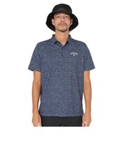 キャロウェイ（CALLAWAY）ゴルフウェア ミニカノコ 小花総柄半袖シャツ C26134112-1120