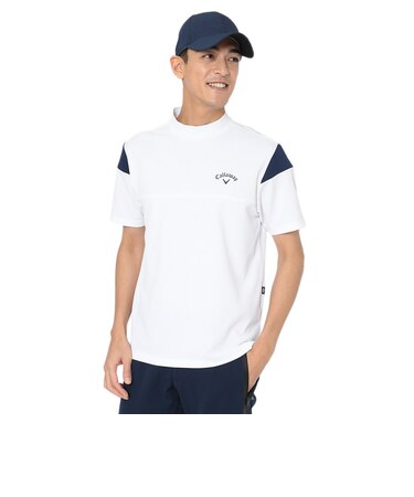 キャロウェイ（CALLAWAY）ビッグカノコ バックプリント 半袖モックネック C26134107-1030