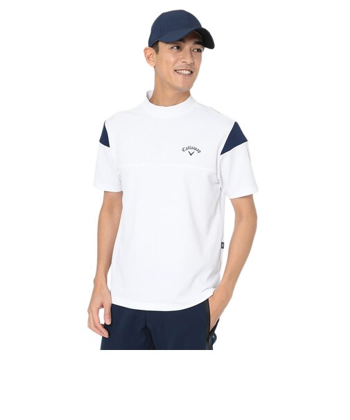 キャロウェイ（CALLAWAY）ビッグカノコ バックプリント 半袖モックネック C26134107-1030