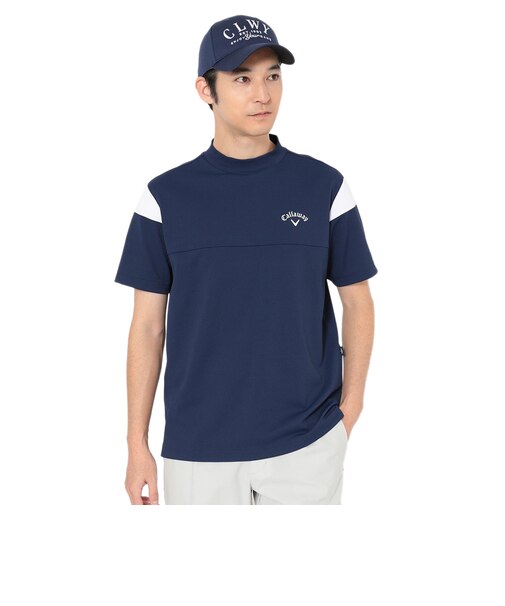 キャロウェイ（CALLAWAY）ビッグカノコ バックプリント 半袖モックネック C26134107-1120