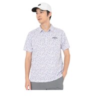 キャロウェイ（CALLAWAY）ゴルフウェア ミニカノコ 小花総柄半袖シャツ C26134112-1030