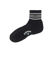 キャロウェイ（CALLAWAY）ゴルフ L字型 ボーダー柄 ショートソックス C26193109-1010