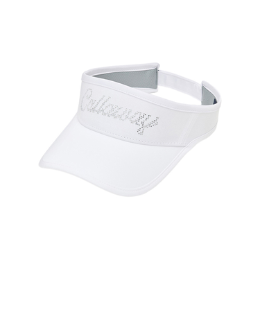 キャロウェイ（CALLAWAY）ゴルフ ラインストーン ロゴバイザー C26191210-1030