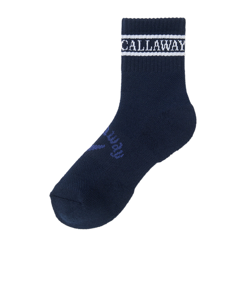 キャロウェイ（CALLAWAY）ゴルフ 吸汗速乾 抗菌防臭 メッシュ ショートソックス C26193208-1120