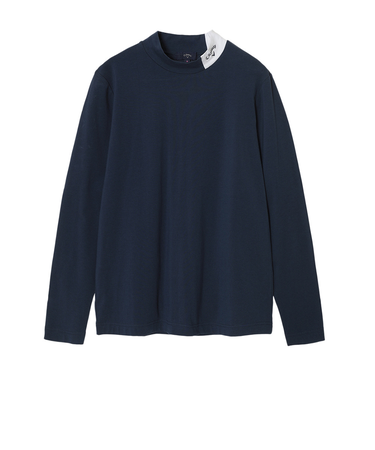 キャロウェイ（CALLAWAY）ゴルフウェア コットンストレッチ 長袖モックネックシャツ C26133201-1120