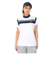 キャロウェイ（CALLAWAY）ゴルフ ポリエステルワッフル 半袖モックネックシャツ C26134202-1030