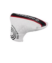 オデッセイ（ODYSSEY）ゴルフ ヘッドカバー AUTHENTIC BLADE パターカバー 26 5526068 WHT