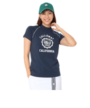 キャロウェイ（CALLAWAY）ゴルフ コットンストレッチ 半袖モックネックシャツ C26134201-1120