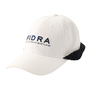 フィドラ（FIDRA）帽子 ニット耳当て付きキャップ FD5SVA09 WHT