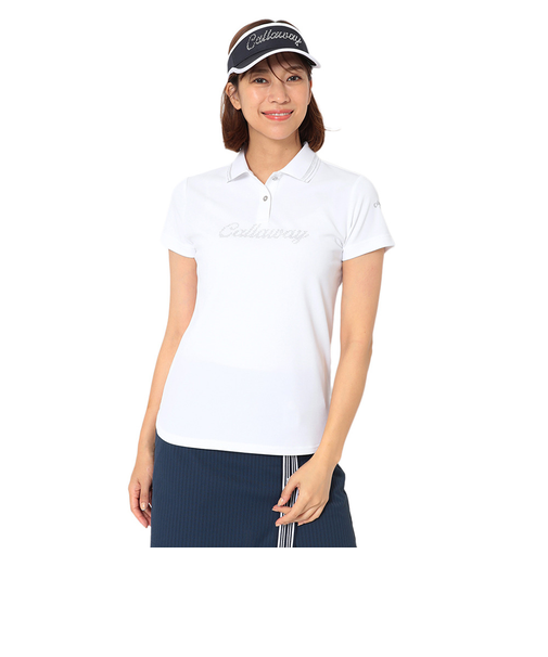 キャロウェイ（CALLAWAY）ゴルフウェア ポリエステルカノコ 半袖ポロシャツ C26134200-1030