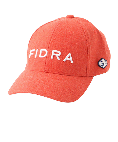 フィドラ（FIDRA）帽子 ピーチ起毛キャップ FD5SVA08 RED