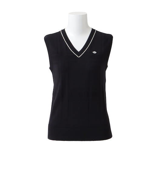 フィドラ（FIDRA）ゴルフウェア Vネックベスト FD5SUK02 NVY