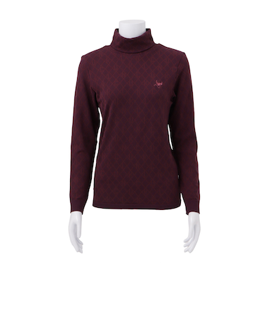 クランク（CLUNK）ゴルフウェア 長袖 成形ジャガ－ドシャツ CL5SUG17 WIN