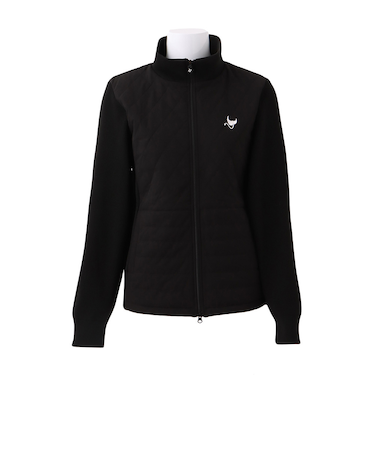 クランク（CLUNK）ゴルフウェア 長袖 中綿コンビブルゾン CL5SUY13 BLK