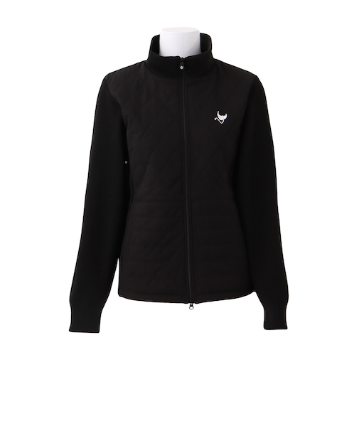 クランク（CLUNK）ゴルフウェア 長袖 中綿コンビブルゾン CL5SUY13 BLK