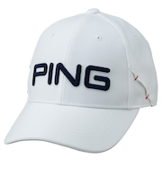 ピン（PING）帽子 UVクールキャップ ホワイト HW-U2601 WH 38992
