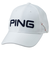 ピン（PING）帽子 UVクールキャップ ホワイト HW-U2601 WH 38992