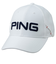 ピン（PING）帽子 UVクールキャップ ホワイト HW-U2601 WH 38992