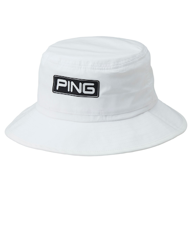 ピン（PING）帽子 ツアーハット ホワイト HW-T2601 WH 38991
