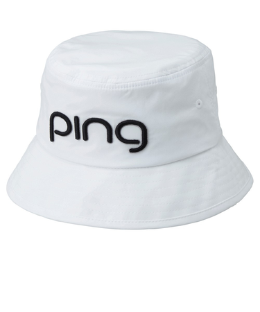 ピン（PING）帽子 ツアーハット ホワイト HW-L2601 WH 38982