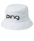 ピン（PING）帽子 ツアーハット ホワイト HW-L2601 WH 38982