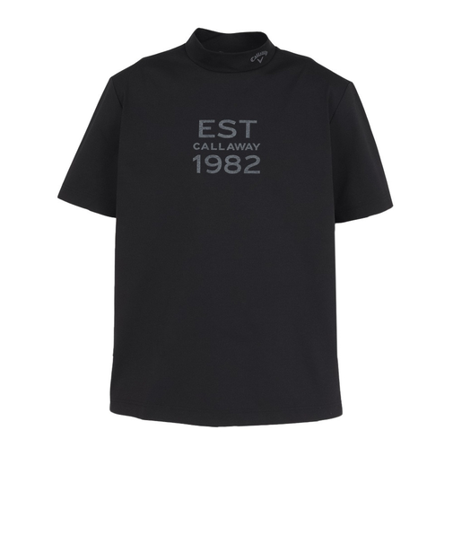 キャロウェイ（CALLAWAY）ゴルフウェア 半袖 モックネックシャツ C24234102-1010