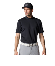 アンダーアーマー（UNDER ARMOUR）ゴルフ 半袖 メンズ DRIVE アーマー ニット モックネックシャツ 6012529 001