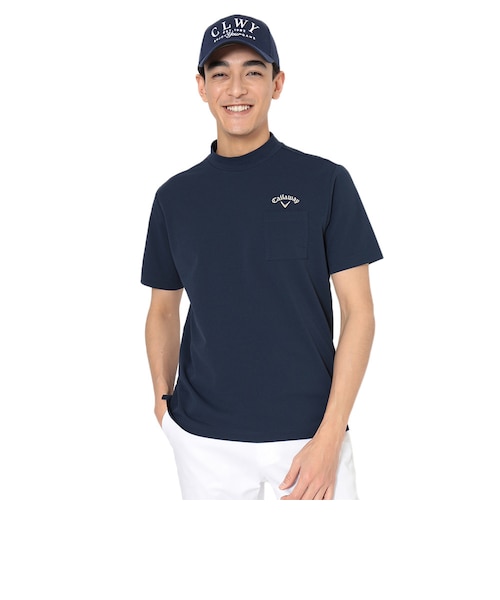 キャロウェイ（CALLAWAY）ゴルフウェア 吸汗速乾 DRYPLUS 鹿の子半袖