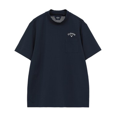 キャロウェイ（CALLAWAY）ゴルフ DRYPLUS 鹿の子半袖モックネック シャツ C26134161-1120