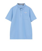 キャロウェイ（CALLAWAY）ゴルフウェア DRYPLUS 鹿の子ボタンダウン半袖シャツ C26134160-1110