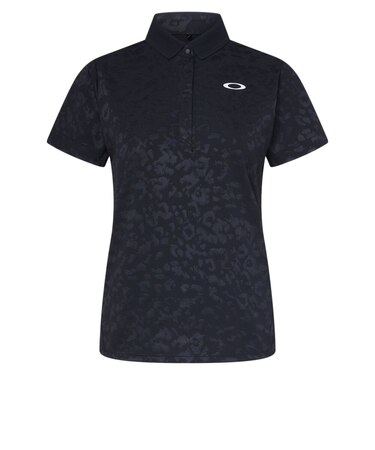 オークリー（OAKLEY）ゴルフウェア ELEVATE SPOTTED ジャカード 半袖ポロシャツ FOA500924-021