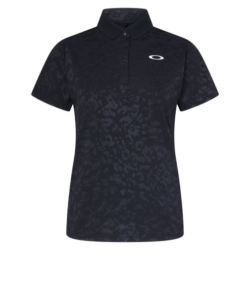 オークリー（OAKLEY）ゴルフウェア ELEVATE SPOTTED ジャカード 半袖ポロシャツ FOA500924-021