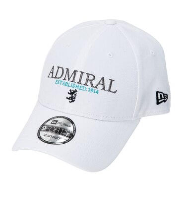 アドミラル ゴルフ（Admiral GOLF）帽子 キャップ ニューエラコラボ ADMB6A10-WHT