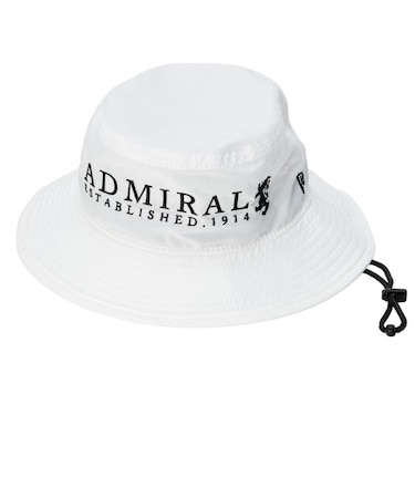 アドミラル ゴルフ（Admiral GOLF）ゴルフ 接触冷感 バケットハット ニューエラコラボ ADMB6A12-WHT