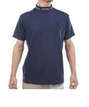 アドミラル ゴルフ（Admiral GOLF）ゴルフ 半袖 カラタッチ ランパントモックネック ADMA619-NVY