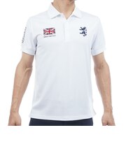 アドミラル ゴルフ(Admiral GOLF)ゴルフウェア フラッグ ポロシャツ ADMA614-WHT