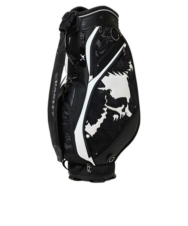 オークリー（OAKLEY）ゴルフ カート式 キャディバッグ スカル 9.5型 5分割 18.0 FOS901966-00G