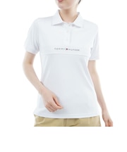 ゴルフウェア スタンダード ロゴ 半袖ポロシャツ THLA612-WHT