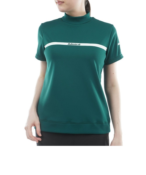 admiral 半袖Tシャツ　Lサイズ ATMA517 グリーン緑 アドミラル ゴルフ（Admiral GOLF）ゴルフウェア 速乾 カラタッチ 半袖