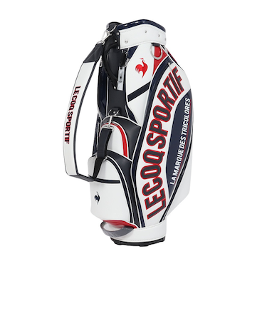 ルコックスポルティフ（lecoqsportif）キャディバッグ グラフィックデザイン大口径 9.5型 LG6SCB02M WHRD