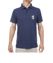 アドミラル ゴルフ（Admiral GOLF）ゴルフウェア ハイテンションジャカード シャツ ADMA633-NVY