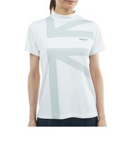 アドミラル ゴルフ（Admiral GOLF）ゴルフ 半袖 カラタッチプラス UJモックネックシャツ ADLA632-WHT