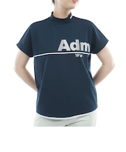 アドミラル ゴルフ（Admiral GOLF）ゴルフ 半袖 ドライカノコ モックネックシャツ ADLA622-NVY