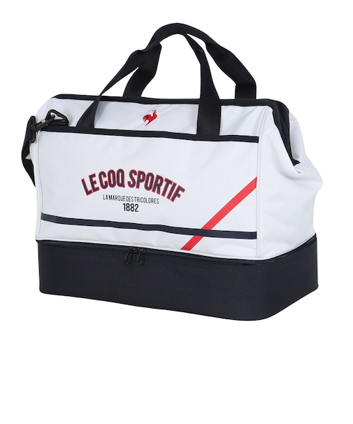 ルコックスポルティフ（lecoqsportif）ゴルフ 二層式大開口ボストンバッグ シューズ収納対応   LG6SBB00M WHRD