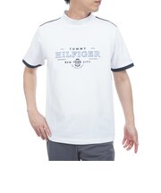 ゴルフウェア クラシック 半袖モックシャツ THMA609-WHT