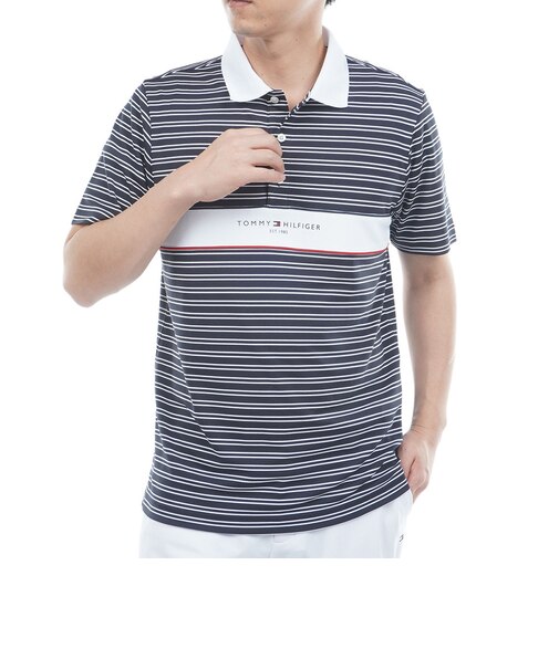 ゴルフウェア スタンダード ロゴポロシャツ THMA613-NVW