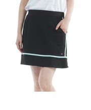 ゴルフウェア ストレッチコードピケ スカート THLA632-BLK