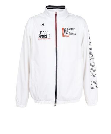 ルコックスポルティフ（lecoqsportif）ゴルフウェア ベンチレーション2WAY ブルゾン LG6SWB00M WH00